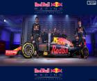 Red Bull Racing 2016 образованном Daniel Риккардо, Даниил Квят и новый RB12